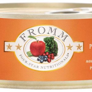 Fromm Four-Star Natural Wet Cat Food, Chicken & Salmon Pâté, 5.5 Ounces