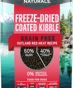 Redford Naturals Grain Free Freeze-Dried Coated Kibble Dry Dog Food, Outland Red Meat Recipe