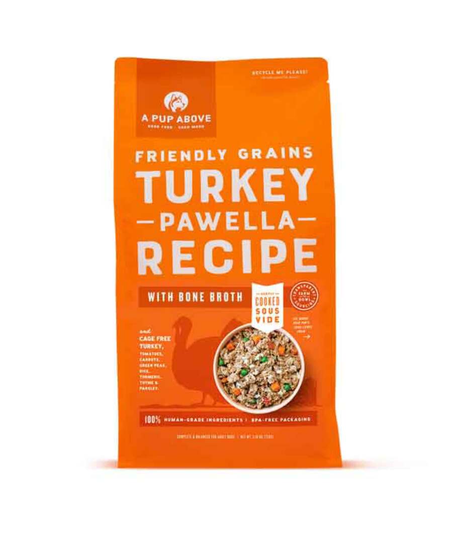 A Pup Above Turkey Pawella Recipe Frozen Gently Cooked Dog Food, 7 Pound Bag - Not Available For Del