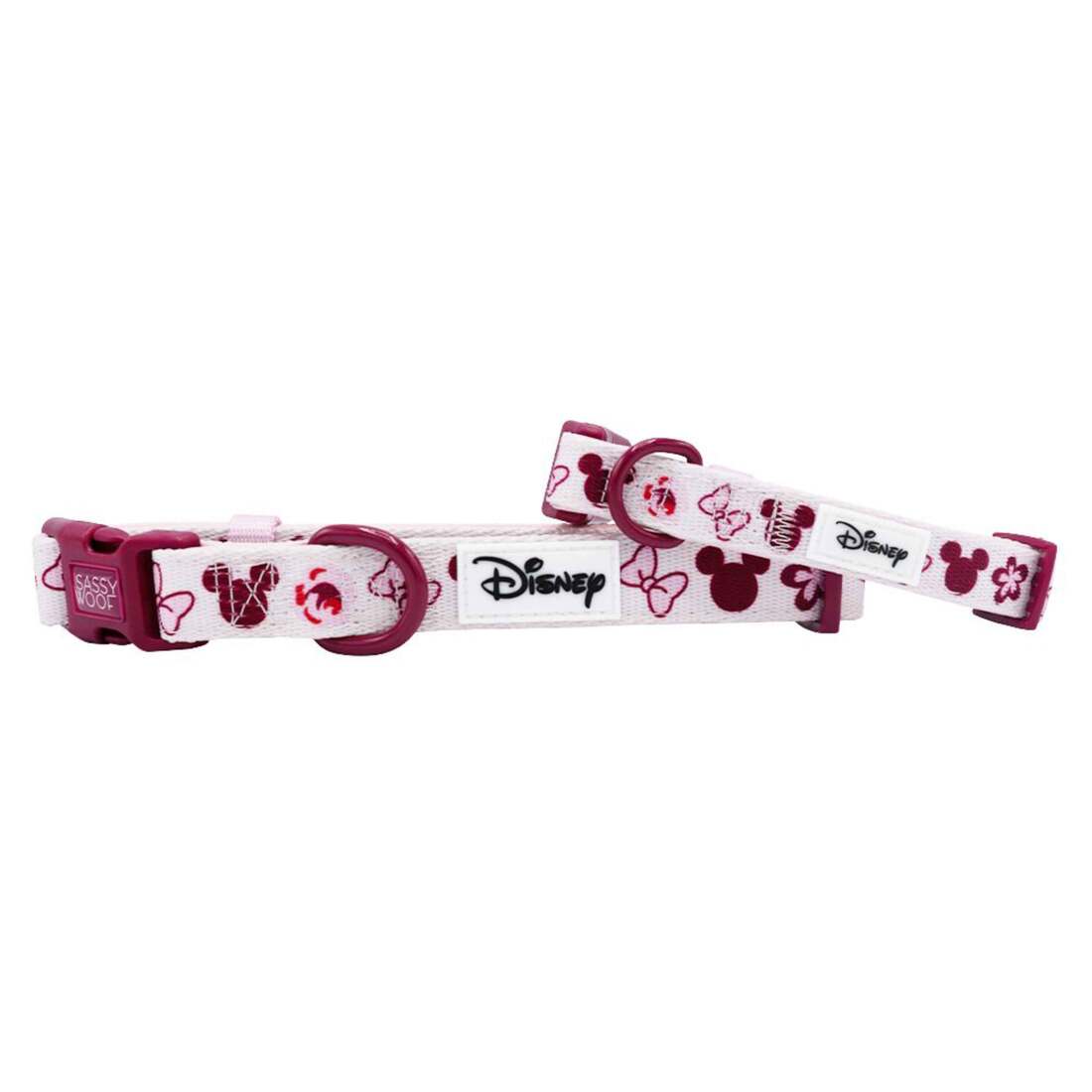 Sassy Woof Dog Collar, Disney's Minnie Mouse Garden Party - Image 2