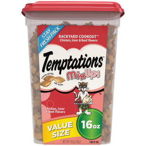 Temptations MixUps Treats for Cats Backyard Cookout Flavor, 16 Ounces