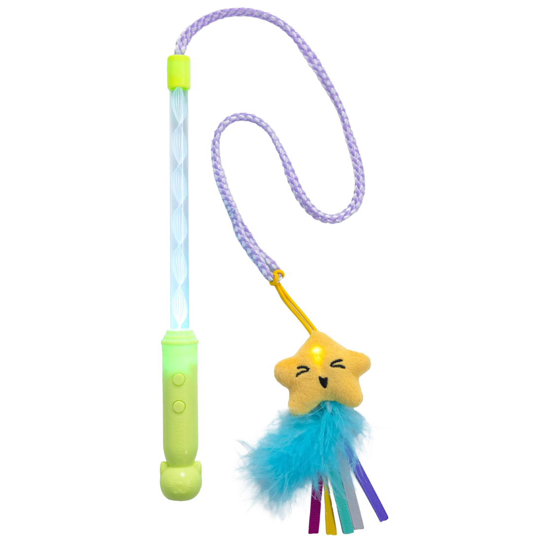 Catstages Twinkle Star Light Up Wand Cat Toy