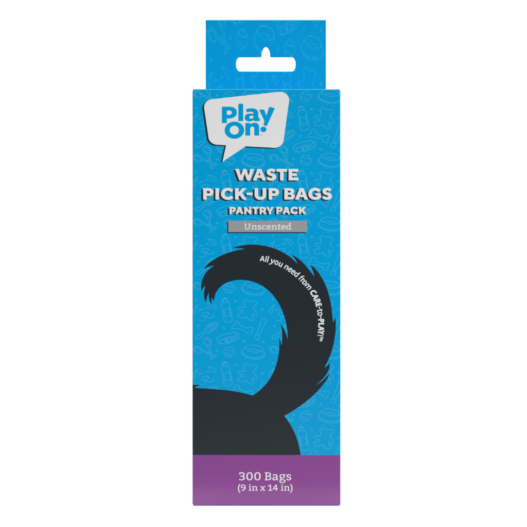 Play On Pantry Pack Waste Bags, Unscented, Black, 1 Roll/300 Bags