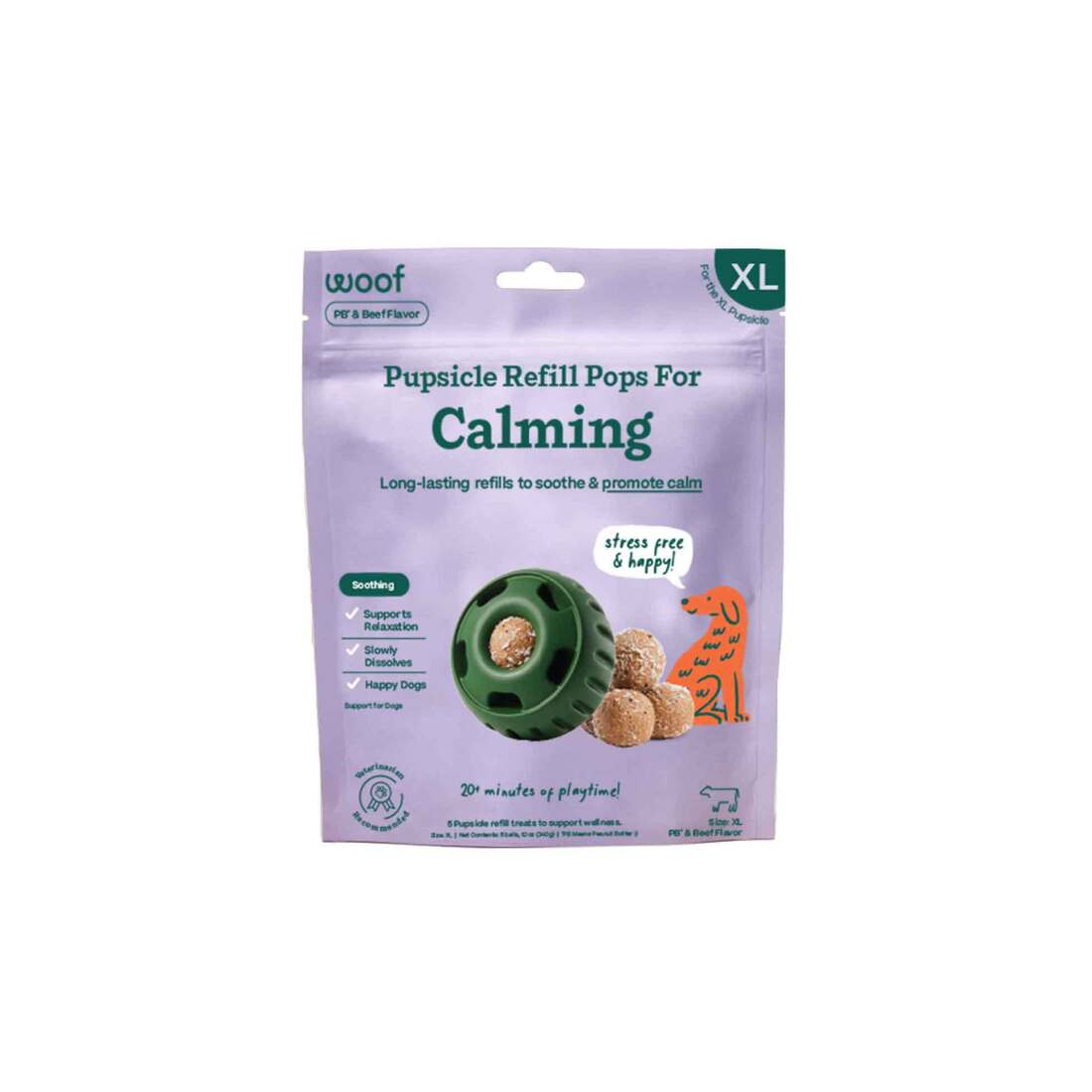 Woof Pupsicle Refill Pops Calming Dog Treat - Image 2