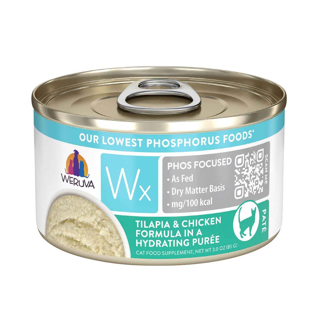 Weruva Wx Phos Focused Wet Cat Food, 3 Ounce Can - Image 5