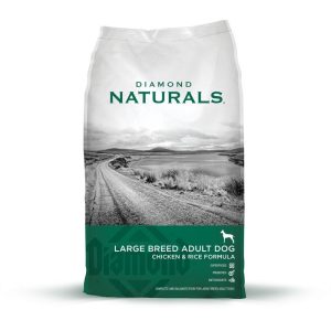 Diamond Naturals Large Breed Adult Dog Chicken & Rice Formula, 40 Pounds