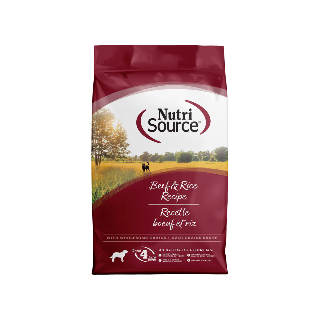 Nutri Source Beef and Rice Dry Dog Food - Image 2