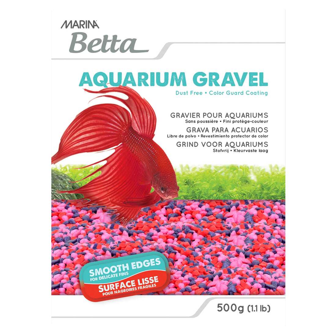 Marina Betta Gravel - Jelly Bean - 1.1 Pounds