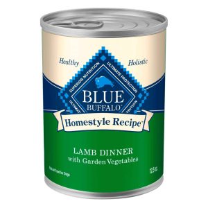 Blue Buffalo Homestyle Recipe Natural Adult Wet Dog Food, Made, Lamb Dinner With Garden Vegetables,