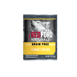 Redford Naturals Adult Grain Free Turkey Recipe Wet Dog Food, 13 Ounces
