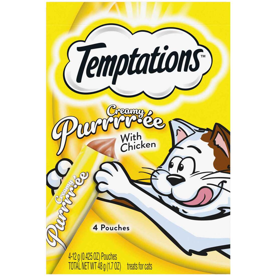 Temptations Creamy Puree Cat Treat - Image 2