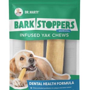 Dr. Marty Bark Stopper Dental Yak Dog Chew