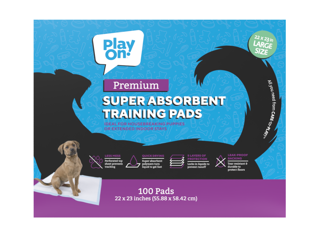 Play On Premium Super Absorbent Training Pads