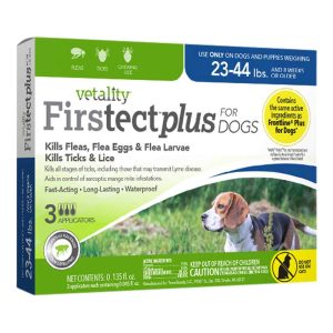 Vetality Firstect Plus For Dogs 23-44 Pounds, 3 Doses