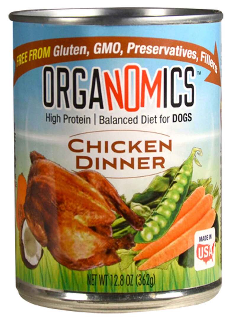 OrgaNOMics Chicken Dinner for Dogs, 12.5 Ounces