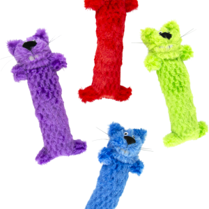Play On Loofa® Cat Plush Kicker Cat Toy, Assorted