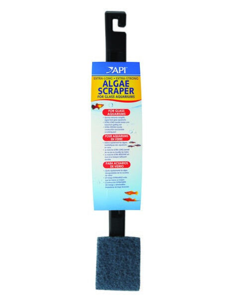 API® Extra-Long, Extra-Strong Algae Scraper for Glass Aquariums