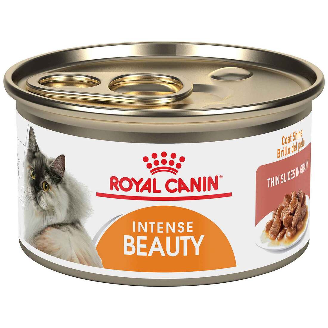 Royal Canin® Feline Care Nutrition™ Hair & Skin Care Thin Slices In Gravy Wet Cat Food, 3 Ounces