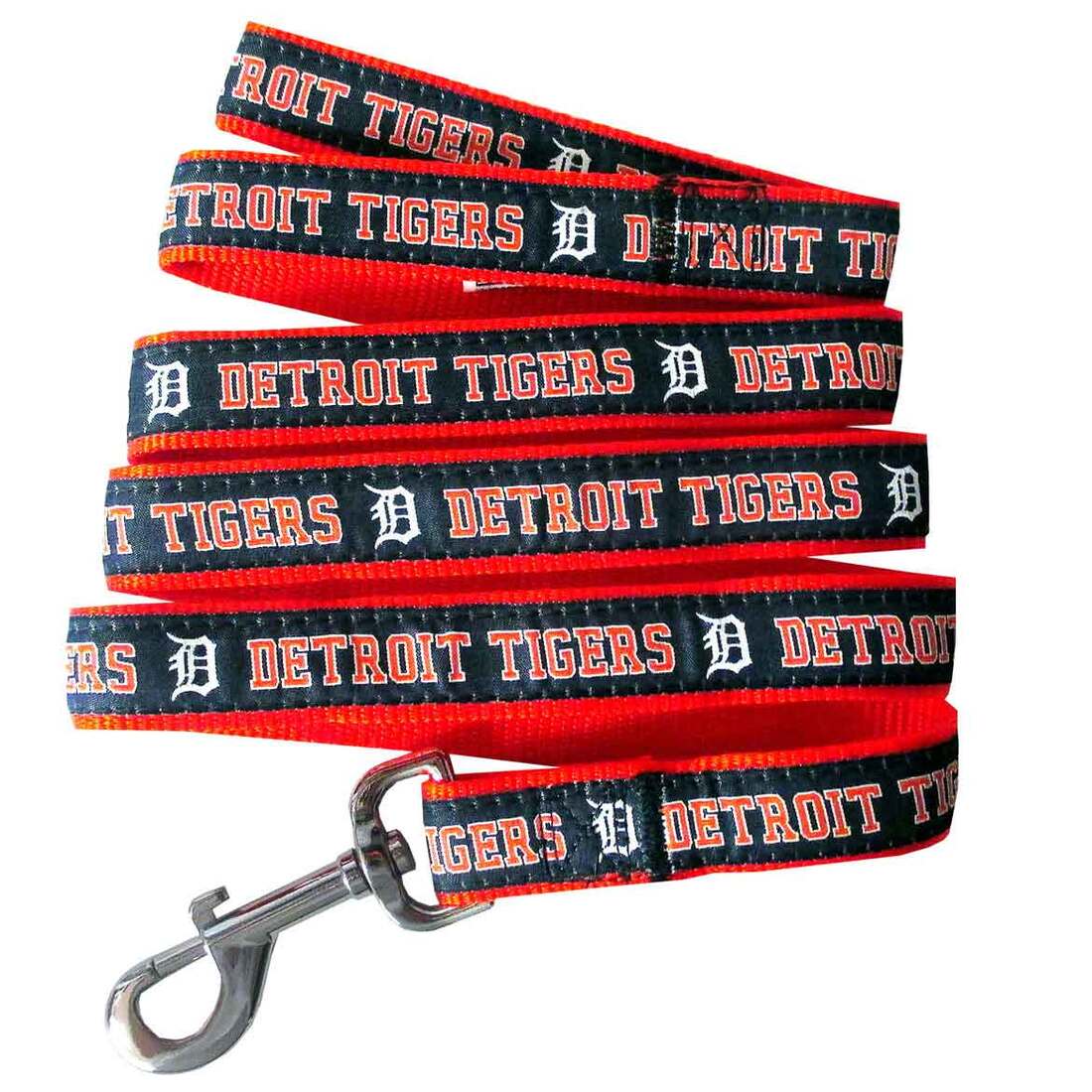 Pets First MLB Leash Detroit Tigers, Large