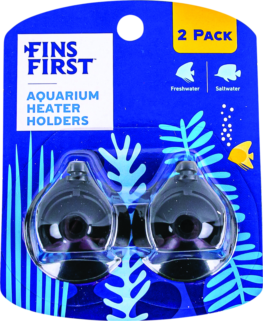 Fins First Aquatic Aquarium Heater Holder, 2 Count