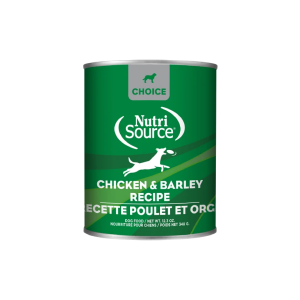 Nutrisource Choice Wet Dog Food, Chicken and Barley, 12.3 Ounces