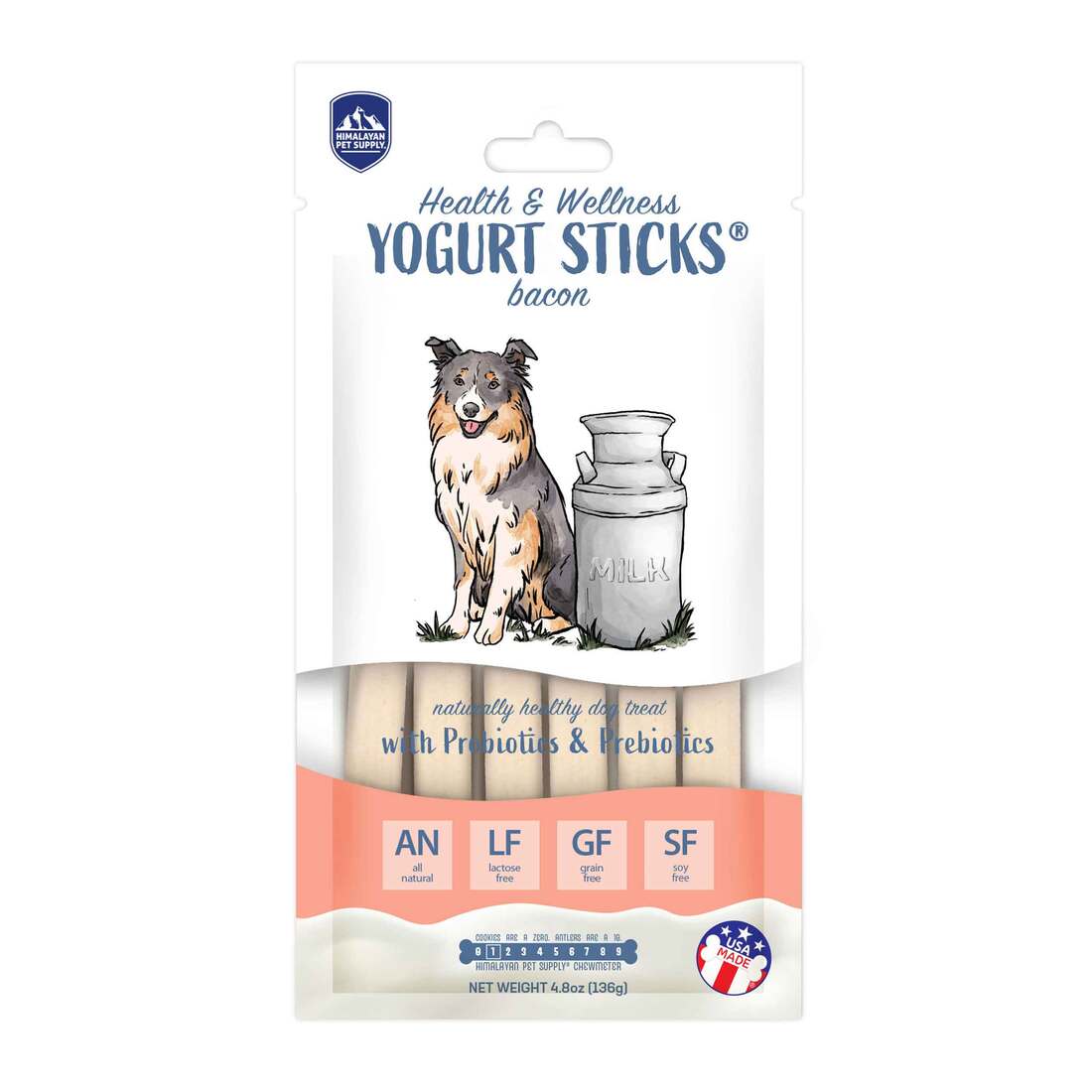 Himalayan Dog Chew Yogurt Stick Bacon