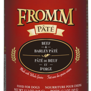 Fromm Pâté Beef & Barley Pâté Wet Dog Food, 12.2 Ounces