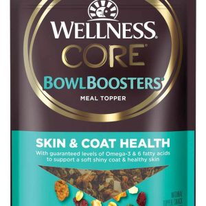Wellness CORE Bowl Boosters Skin & Coat Dog Food Topper, 4 Ounce Bag