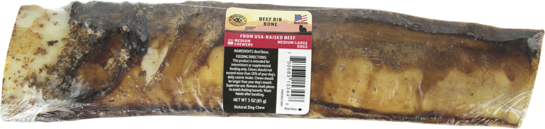 Wixom Ranch Natural Chews Beef Rib, 1 Count